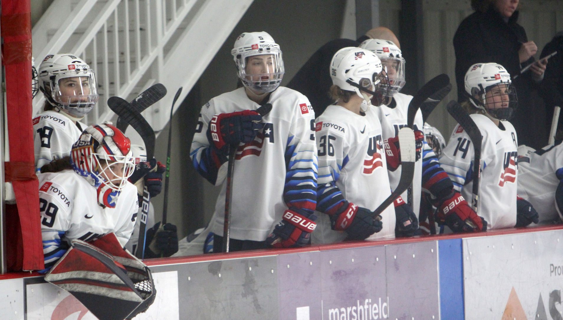U.S. Women's Olympic National Team vs Chippewa Steel 12-6-21